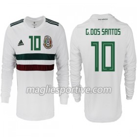 Completo Calcio Messico G. DOS SANTOS 10 Divisa Trasferta Mondiali 2018 ML